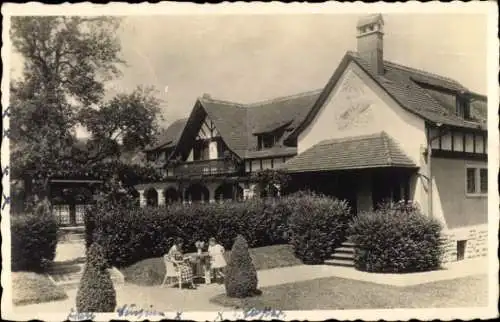 Ak Luzern Stadt Schweiz, Gasthaus Kastanienbaum