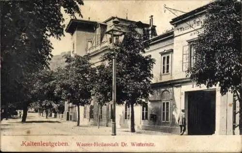Ak Kaltenleutgeben in Niederösterreich, Wasser-Heilanstalt Dr. Winternitz