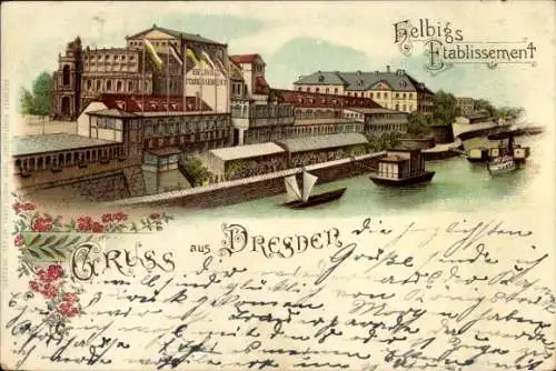 Litho Dresden Neustadt, Helbigs Etablissement