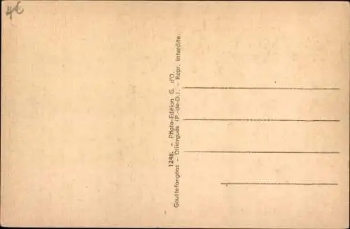 Lied Ak L'Auvergne, Berceuse Auvergnate, Frau mit Kind, Schlaflied