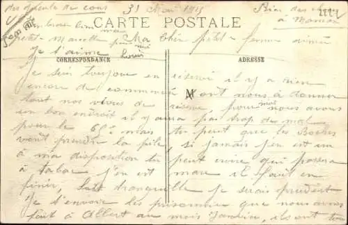 Ak Albert Somme, Apres des derniers combats, Prisonniers sur la route d'Amiens, Kriegsgefangene