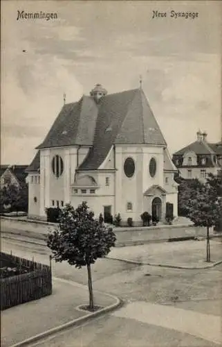 Ak Memmingen in Schwaben, Neue Synagoge