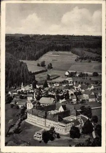 Ak Neustadt im Schwarzwald, Fliegeraufnahme, Kinderheilstätte Schloss Friedenweiler