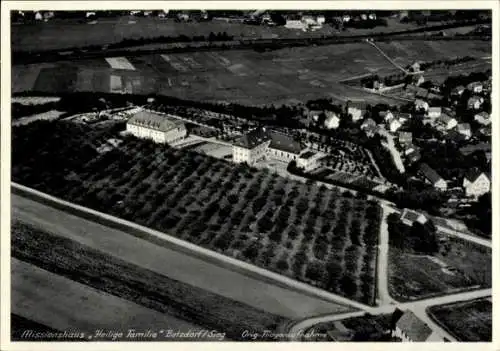 Ak Betzdorf an der Sieg, Fliegeraufnahme, Missionshaus Heilige Familie