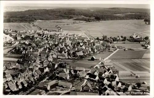 Ak Ehningen Baden Württemberg, Fliegeraufnahme