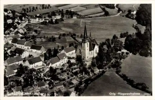 Ak Nonnweiler im Saarland, Fliegeraufnahme