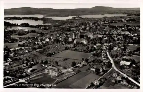 Ak Murnau am Staffelsee, Fliegeraufnahme