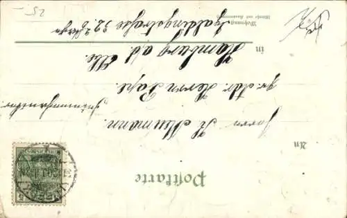 Präge Ak Glückwunsch Neujahr, Münzen