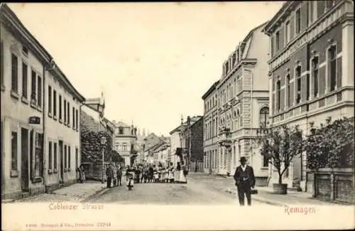 Ak Remagen am Rhein, Coblenzer Straße