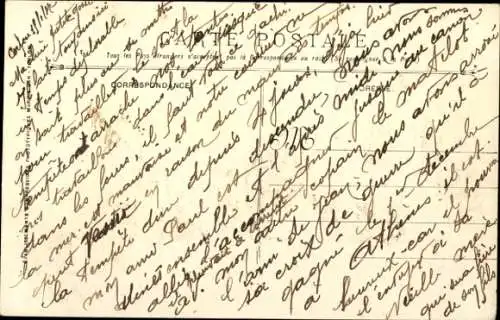 Ak Französiches Kriegsschiff, Vergniaud