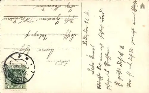 Ak Glückwunsch Pfingsten, Maikäfer