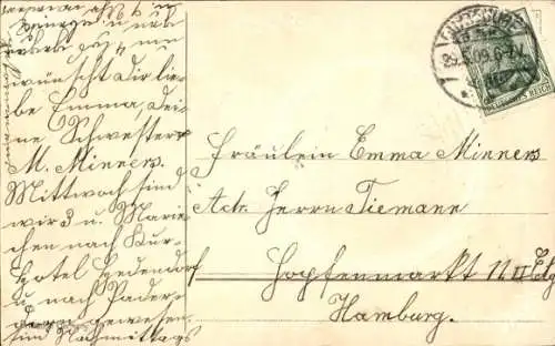 Frohe Pfingsten, Landschaftsmoitiv, blühende Rosen