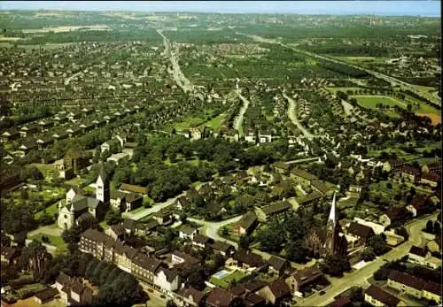 Ak Hochlarmark Recklinghausen im Ruhrgebiet, Luftaufnahme vom Ort