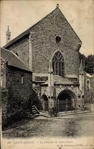 Ak Saint Brieuc Côtes d'Armor, Chapelle de Notre-Dame de la Fontaine