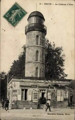 Ak Brive la Gaillarde Corrèze, Chateau d'Eau