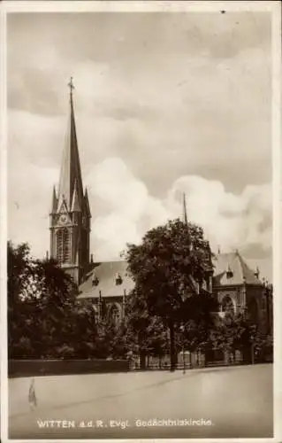 Ak Witten an der Ruhr, Gedächtniskirche