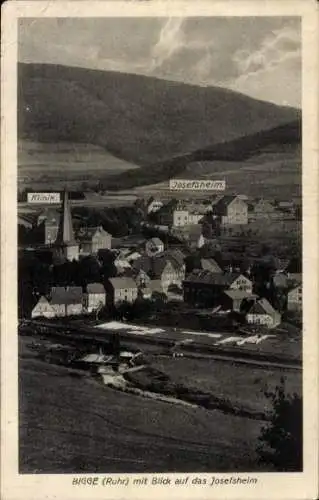 Ak Bigge Olsberg im Sauerland, Blick auf das Josefsheim, Klinik