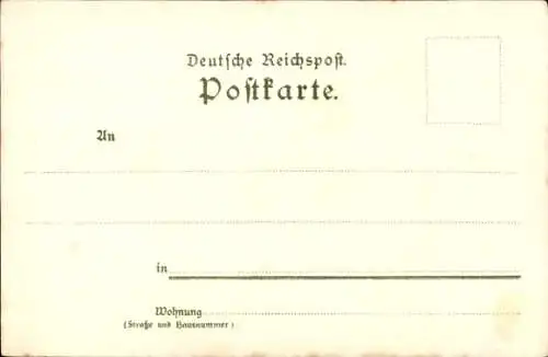 Künstler Litho Mutter, K., Karlsruhe in Baden Württemberg, Parkanlage, Ruderboot