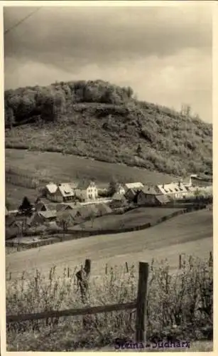 Ak Stein an der Donau Krems an der Donau in Niederösterreich, Schwarz-weiß Foto von  ein Dorf ...