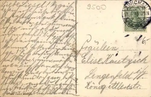 Ak Zwickau in Sachsen, Gesamtansicht