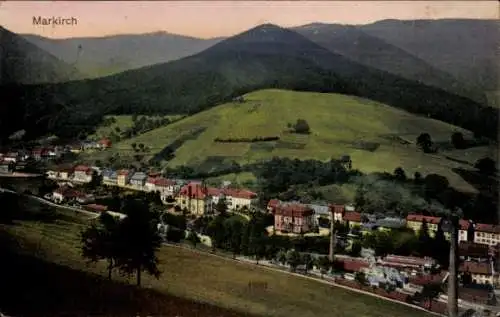 Ak Sainte Marie aux Mines Markirch Elsass Haut Rhin, Gesamtansicht