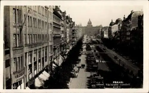 Ak Praha Prag Tschechien, Wenzelsplatz