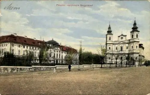 Ak Oradea Großwardein Nagyvárad Rumänien, Püspöki Residenz