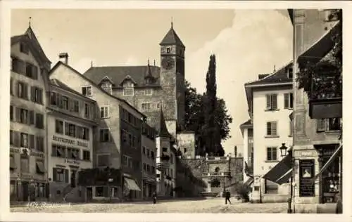 Ak Rapperswil Kanton Sankt Gallen, Schloss, Restaurant