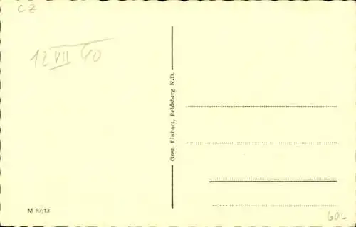 Ak Valtice Feldsberg Südmähren, Gesamtansicht