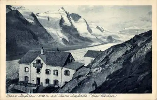 Ak Heiligenblut am Großglockner Kärnten, Kaiser Franz Josef Haus, Franz Josefs-Höhe