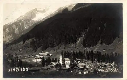 Foto Ak Ginzling in Tirol, Panorama