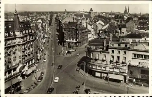 Ak Luxemburg, Stadtübersicht, Hotel Clesse