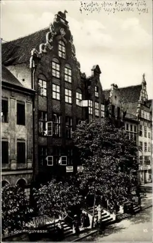 Ak Elbląg Elbing Westpreußen, Spieringstraße