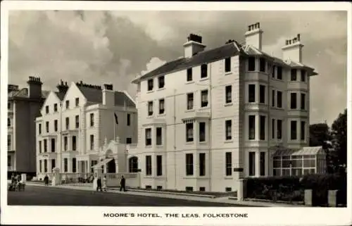 PC Folkestone Kent England, Moore's Hotel, The Leas