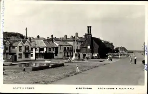 PC Aldeburgh East England, Promenade and Moot Hall