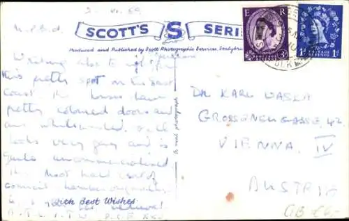 PC Aldeburgh East England, Promenade and Moot Hall