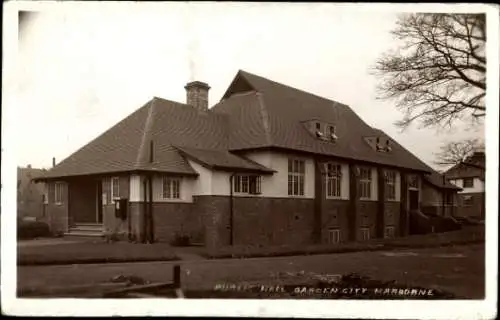 PC Harborne Garden City Birmingham England, Public Hall