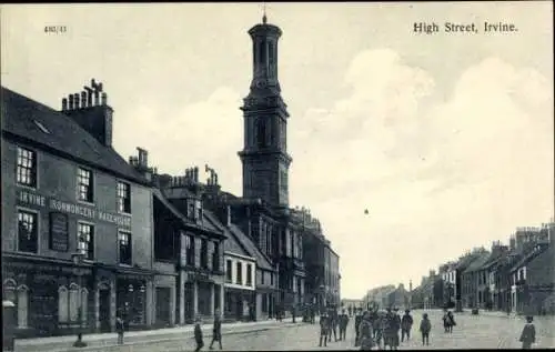 Ak Irvine Schottland, High Street