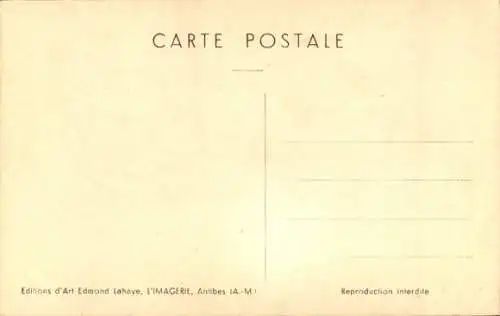 Künstler Ak Lahaye, Edmond, Frau in Shorts, lange Beine