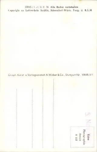 Ak Kemnath in der Oberpfalz, Fliegeraufnahme