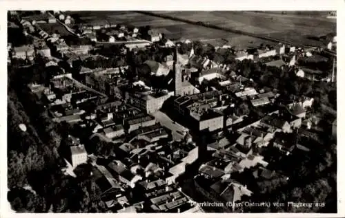 Ak Pfarrkirchen in Niederbayern, Fliegeraufnahme