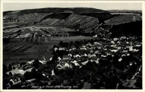 Ak Kenn an der Mosel, Fliegeraufnahme