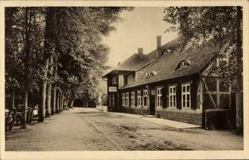 Ak Lüneburg in Niedersachsen, Forsthaus Tiergarten, H. Wolter, Pensionat