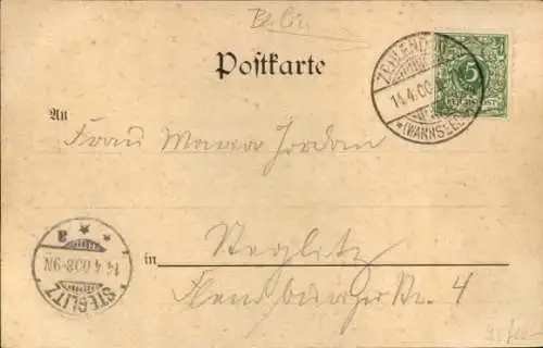 Ak Berlin Zehlendorf Dahlem, Paulsborn