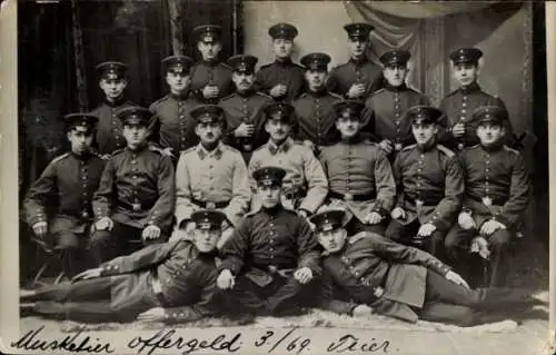 Foto Ak Trier an der Mosel, Gruppenbild kaiserlicher Soldaten