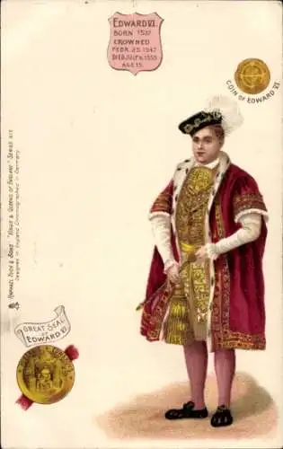 Litho Eduard VI., König von England