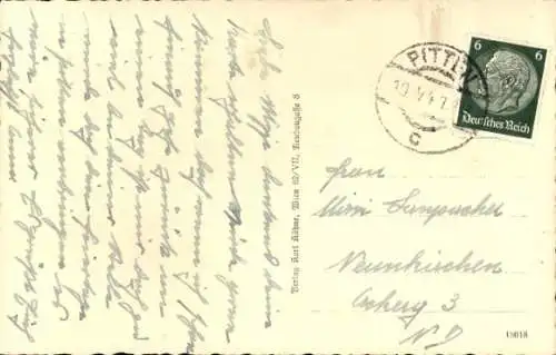 Ak Pitten Niederösterreich, Gesamtansicht