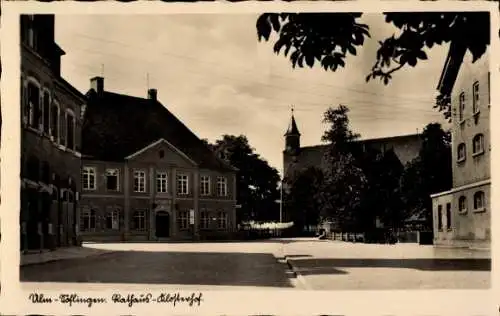 Ak Söflingen Ulm an der Donau Baden, Rathaus Klosterhof