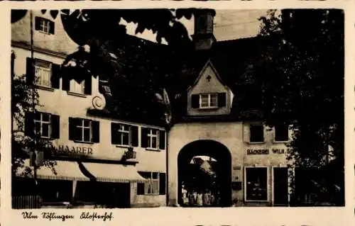 Ak Söflingen Ulm an der Donau Baden, Klosterhof