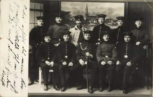 Foto Ak Ulm an der Donau Baden, kaiserliche Soldaten